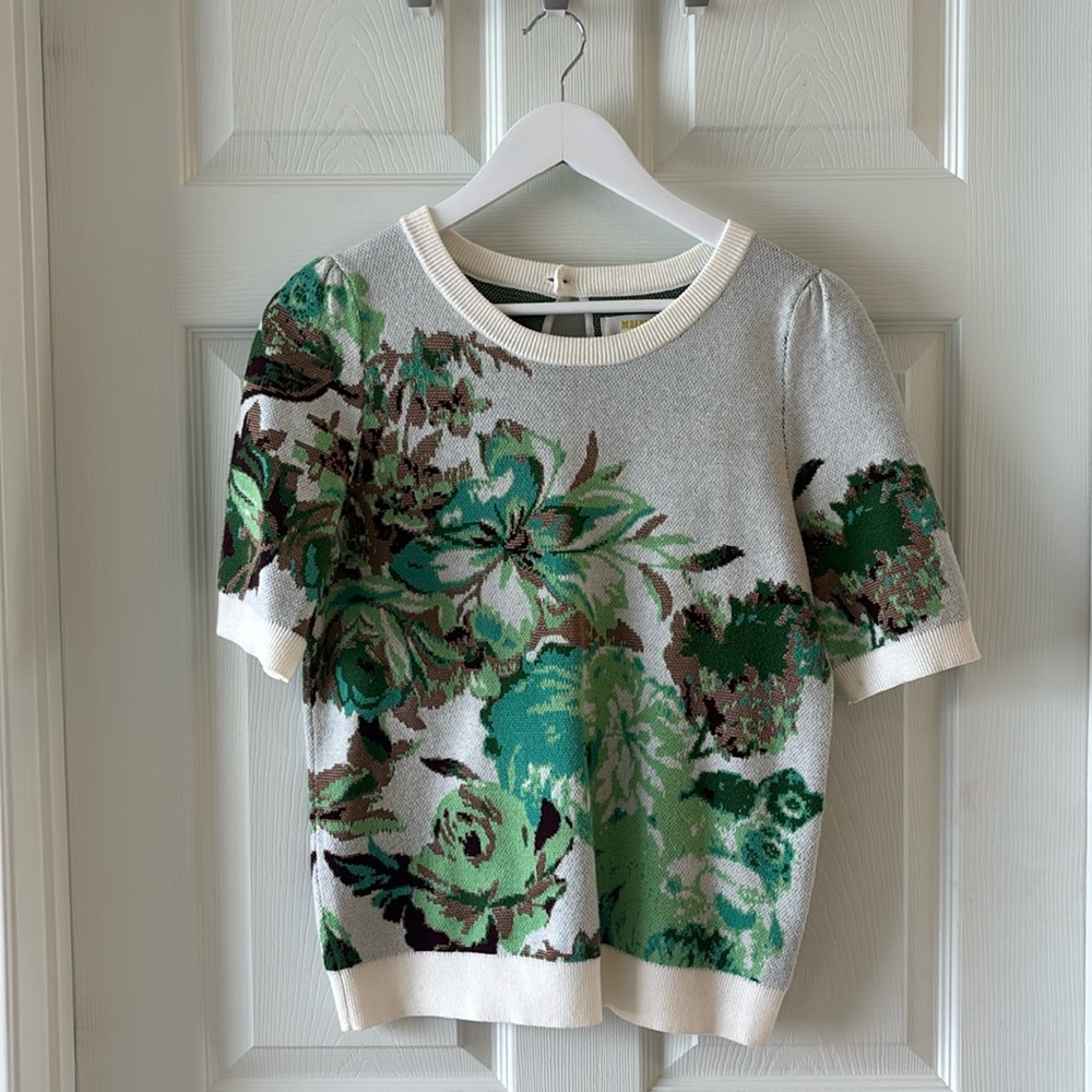 Maeve Short Sleeve Sweater